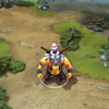 A gameplay screenshot of Alchemist's default model in Dota 2. This serves as a baseline to contrast with the enhanced in-game silhouette, vibrant luminescent effects, and unique steampunk-horror aesthetic of the Darkbrew's Transgression cosmetic set.