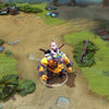 A gameplay screenshot of Alchemist's default model in Dota 2. This serves as a baseline to contrast with the vibrant purple and gold aesthetic, thematic consistency, and prestigious Collector's Cache origin of the Taur Rider cosmetic set, ensuring every detail makes an impact.
