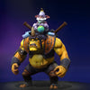 The default skin of Alchemist, shown for comparison with the Darkbrew's Transgression set. This highlights the transformation from his standard purple Ogre and rider to a chilling, Frankenstein-inspired behemoth controlled by a mad scientist with crackling tesla coils.