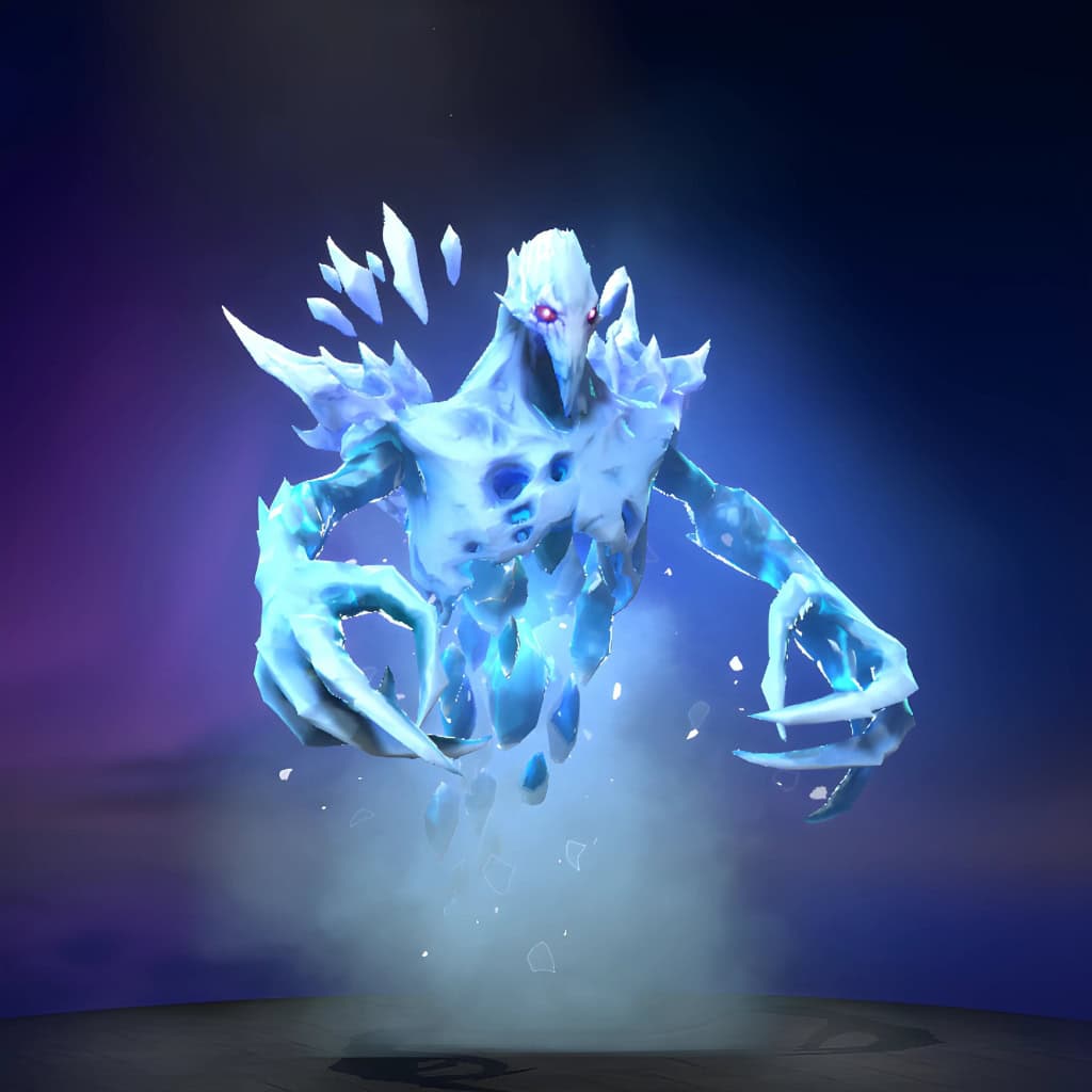 Image of Ancient Apparition's default model, for comparison with the Apocalypse Unbound set from the TI10 Collector's Cache.