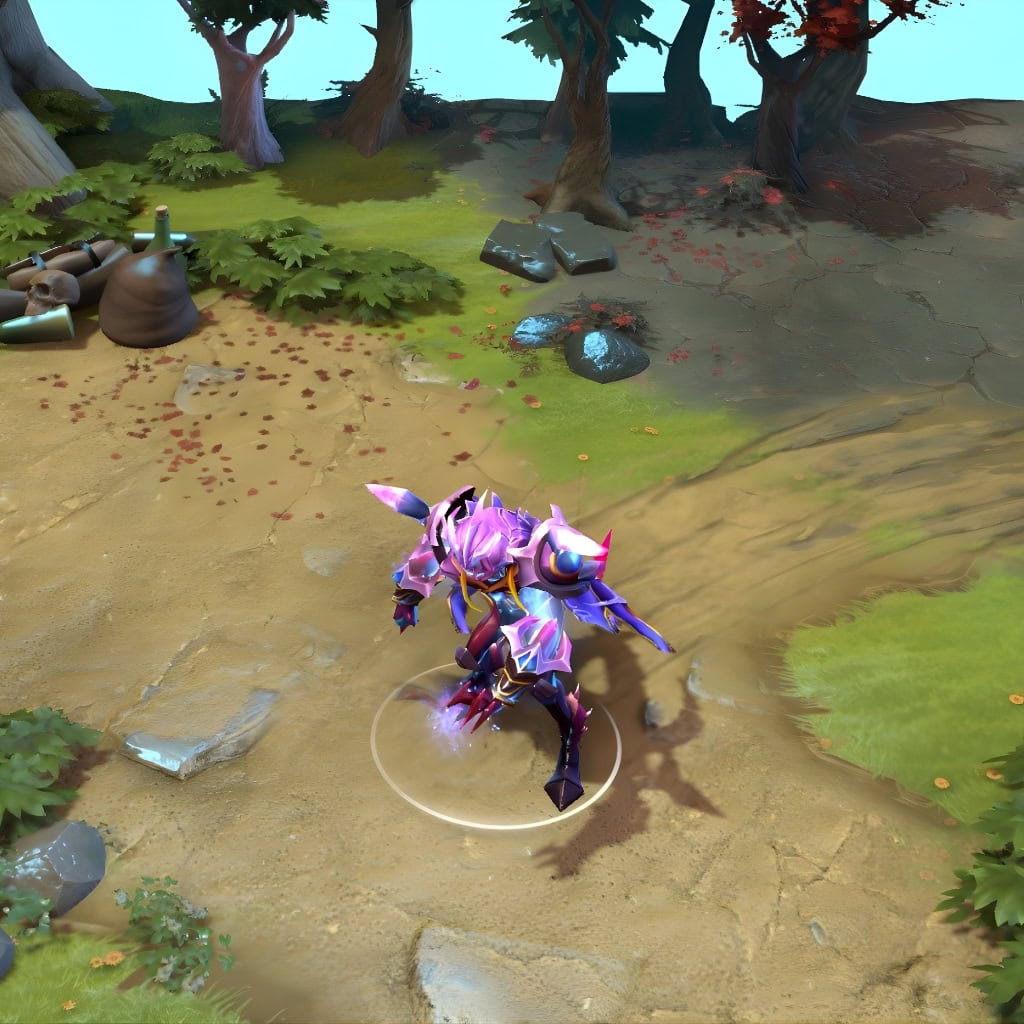 Arc Warden in-game wearing the Fractured Envoy set from The International 2016 Collector's Cache. The fragmented crystalline body, asymmetrical spiked pauldrons, and intense glowing energy from his hands are clearly visible, showcasing its full impact.