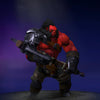 The default skin of Axe, shown for comparison with the Days of the Demon set. This highlights the transformation into an awe-inspiring Oni aesthetic, featuring a ferocious demonic mask, ornate black and gold armor, and a colossal dragon-headed axe.