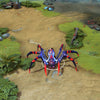 A gameplay screenshot of Broodmother's default model in Dota 2. This serves as a baseline to contrast with the enhanced in-game visuals, menacing red glow, and transformed spiderlings of the Widow of the Undermount Gloom cosmetic set.