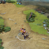 A gameplay screenshot of Clinkz's default model in Dota 2. This serves as a baseline to contrast with the enhanced in-game silhouette, imposing centurion aesthetic, and unique blazing infernal energy effects of the Withering Pain cosmetic set.