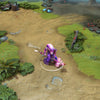 A gameplay screenshot of Dazzle's default model in Dota 2. This serves as a baseline to contrast with the unique and formidable look, new flair for abilities like Shallow Grave, and vibrant venomous cascade of the Dezun Viper cosmetic set, making every detail captivating.
