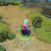 A gameplay screenshot of Death Prophet's default model in Dota 2. This serves as a baseline to contrast with the hauntingly beautiful design, custom spell effects, and eerie spectral green energy of the Darkwood Eulogy cosmetic set, bringing this ancient mystery to life.
