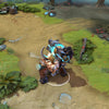 Earthshaker shown in-game wearing the Intergalactic Orbliterator set with the Planetfall Arcana. The cosmic totem, stellar-forged armor, new animations, and two-headed celestial form are clearly visible, showcasing the bundle's full impact.