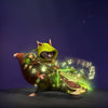 Dota 2 Immortal item, The Strings of Suradan, replaces Hoodwink's crossbow with an ornate, beautifully crafted lute-crossbow.