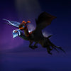 The default skin of Jakiro, shown for comparison with the Ancestral Heritage set. This highlights the transformation into a fusion of primal power, emphasizing the dual heads representing arctic ice with blue glows and molten fury with orange embers of this exclusive Summer 2023 Collector's Cache skin.