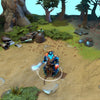 Kunkka shown in-game wearing the Seaborne Reprisal set. The ethereal ghostly form with its blue-green aura, cursed coral growths, glowing Phantom Cutlass, and deep-sea details are clearly visible, showcasing the set's full supernatural theme and impact.