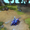 A gameplay screenshot of Luna's default model in Dota 2. This serves as a baseline to contrast with the enhanced in-game visuals and unique particle effects of the Bloodmoon Stalker cosmetic set.