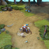 A gameplay screenshot of Meepo's default model in Dota 2. This serves as a baseline to contrast with the unique crystalline prospector aesthetic and memorable appearance of the Pitmouse Fraternity cosmetic set.