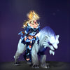 Dota 2 Immortal item, Golden Mask of Metira, is an ornate golden helm for Mirana with a radiant central gem and a noble presence.