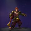 The default skin of Monkey King, shown for comparison with the Riptide Raider set. This highlights the complete reimagining of Wukong into an authoritative maritime warrior, with a golden trident, coral crown, and a long white beard, transforming him into an ancient sea lord.