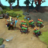 Nature's Prophet shown in-game wearing The Dread Prophet set. The terrifying cephalopoid head, bioluminescent fin cape, anglerfish-topped staff, and custom 