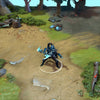A gameplay screenshot of Phantom Assassin's default model in Dota 2. This serves as a baseline to contrast with the visuals of the rare Creeping Shadow set from The International 2016 Collector's Cache.