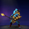 The default skin of Phantom Lancer, shown for comparison with the Scales of the Shadow Walker set. This highlights the transformation into an ancient guardian, featuring an iconic Anubis headdress, ornate golden armor, and a custom crescent glaive.