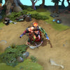 Pudge shown in-game wearing the Jolly Reaver set. The back-mounted ship cannon with its parasitic octopus, heavy anchor hook, flaming tricorn hat, and full pirate captain attire are clearly visible, showcasing the set's full intimidating silhouette and brutal impact.