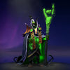 The default skin of Rubick, shown for comparison with the Carousal of the Mystic Masquerade set. This highlights the transformation from his standard appearance to the set's majestic peacock cape, intricate masquerade headdress, and custom mystic staff.