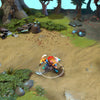 A gameplay screenshot of Slark's default model in Dota 2. This serves as a baseline to contrast with the enhanced in-game visuals, unique Aztec-inspired aesthetic, and menacing crocodilian visage of the Appetites of the Lizard King cosmetic set.