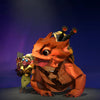 The default skin of Snapfire, shown for comparison with the Whippersnapper set. This highlights the transformation into a reptilian rider, with Mortimer reimagined as a gator-like beast, an armored command rig, and Snapfire herself in a tactical outfit.
