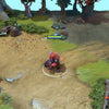 Sniper shown in-game wearing the Blacksail Cannoneer set. The massive custom cannon glows as he aims, alongside his crimson pirate turban, grizzled beard, and detailed pirate attire, showcasing the set's full visual and thematic upgrade during gameplay.