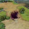 A gameplay screenshot of Spectre's default model in Dota 2. This serves as a baseline to contrast with the stunning visual transformation, glowing violet energy, and meticulously crafted animations of the Crescent Huntress cosmetic set, enhancing every Spectral Dagger and Haunt.