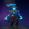 The default skin of Storm Spirit, shown for comparison with the BEAST OF THUNDER set. This highlights the dramatic transformation into a formidable, armored elemental, showcasing the vibrant blue electrical energy, ornate armor, and unique headpiece of the Summer 2023 Collector's Cache set.