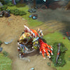Tiny shown in-game wearing the Anthozoan Assault set. His living reef body, barnacle-encrusted details, and the jagged crimson coral club are clearly visible, showcasing the set's full intimidating impact.