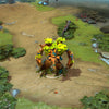 A gameplay screenshot of Treant Protector's default model in Dota 2. This serves as a baseline to contrast with the enhanced in-game visuals, formidable dark horror silhouette, and unique glowing effects of the Grudges of the Gallows Tree cosmetic set, especially during Living Armor and Leech Seed.