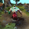 The default Flesh Golem ultimate form for Undying in Dota 2. This standard zombie giant model is shown for comparison to highlight the complete transformation into the colossal deep-sea leviathan provided by the Seablight Procession set.
