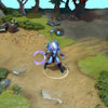 A gameplay screenshot of Vengeful Spirit's default model in Dota 2. This serves as a baseline to contrast with the unforgettable and aggressive silhouette of the rare Echoes of the Eyrie set from The International 2015 Collector's Cache.