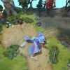 Winter Wyvern shown in-game wearing the Defender of the Brumal Crest set. The vast, feathered wings in aurora-like colors, the ethereal mist effects, and the predatory head with a sharp beak are clearly visible, showcasing the set's full impact.