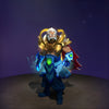 Dota 2 Immortal item, Golden Immortal Pantheon, is a set of magnificent golden-wrought pauldrons for Zeus with celestial filigree.