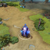 Zeus shown in-game wearing the Photonic Father set. The deep indigo constellation robes, stargazer's hood, and hands crackling with brilliant blue photonic energy and particle effects are clearly visible, showcasing the set's full impact and turning spells into miniature supernovas.