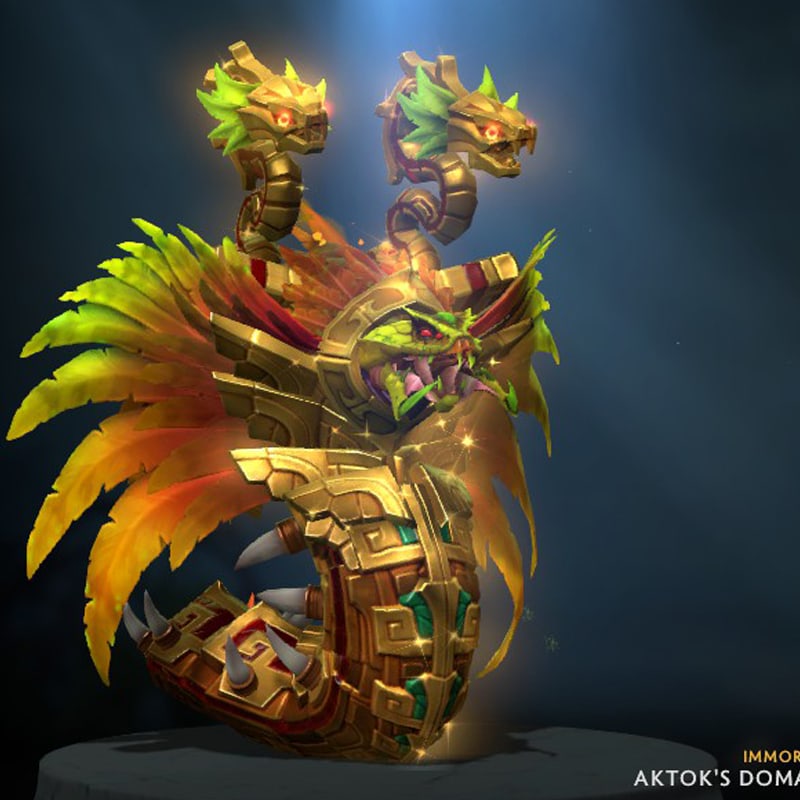 Aktok's Domain - Venomancer Aghanim's Labyrinth 2021 Immortal Bundle in-game cosmetics Collector's Cache Gift Shop 