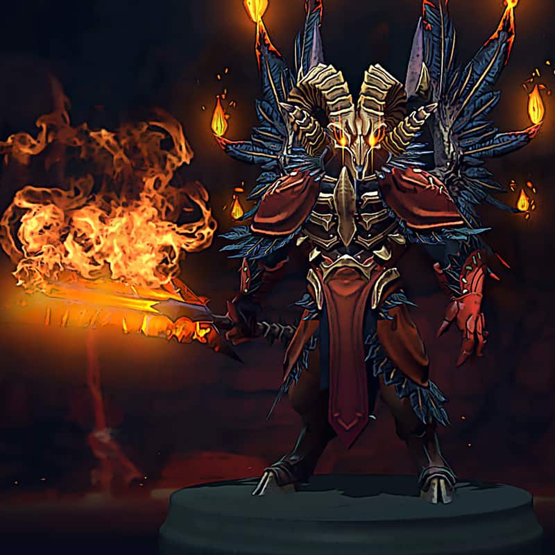 Doom - Fires of Vashundol 2015 Collector's Cache Set Dota 2 in-game cosmetics preview Collector's Cache Gift Shop