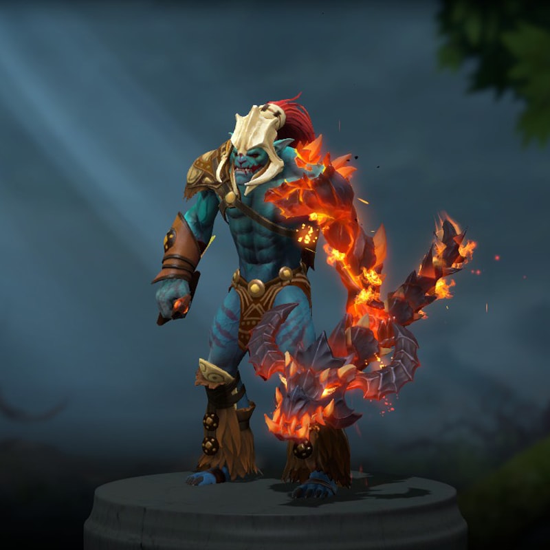 Draca Maw - Huskar Aghanim's Labyrinth 2021 Immortal in-game cosmetics Collector's Cache Gift Shop 