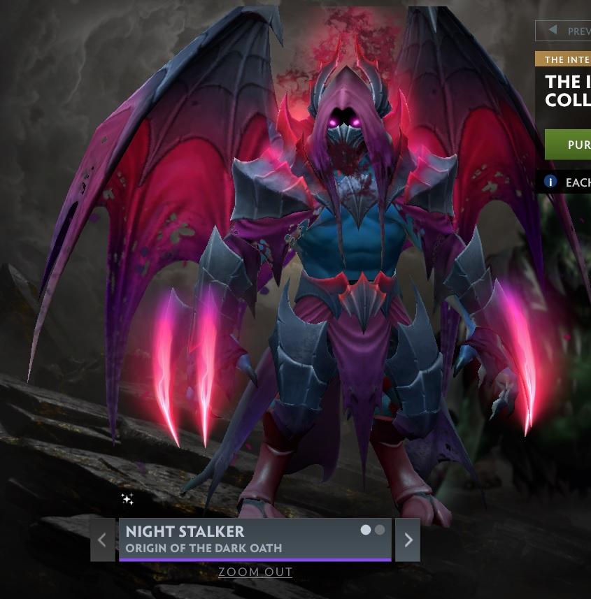 Night Stalker - Origin of the Dark Oath Collector's Cache 2020 in-game cosmetics Collector's Cache Gift Shop 