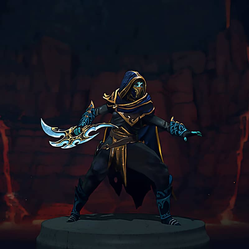 PA Creeping Shadow 2016 Collector's Cache Set Dota 2 in-game cosmetics preview Collector's Cache Gift Shop