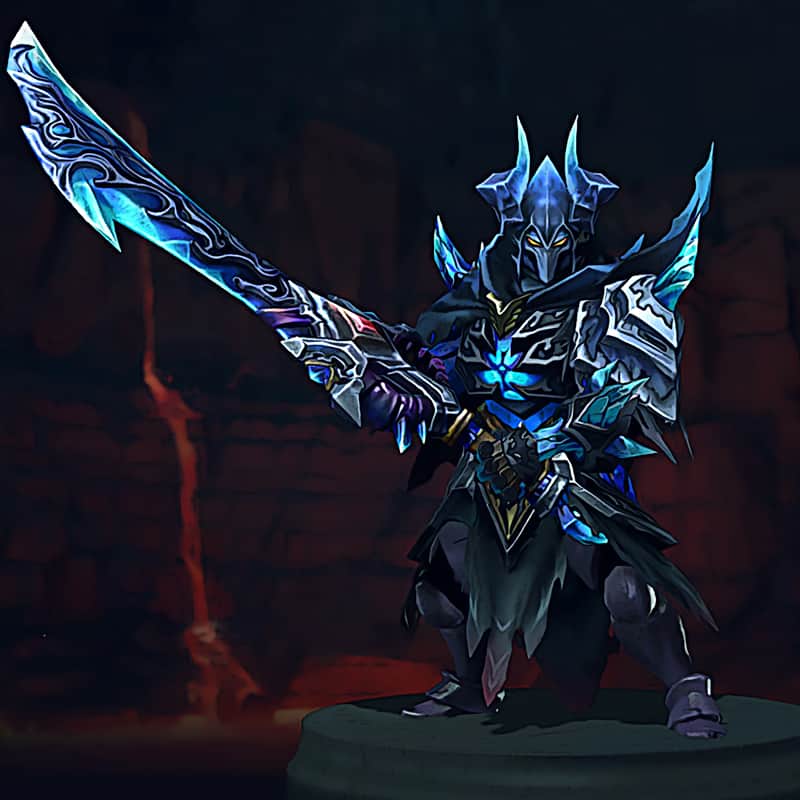 Sven - Stormwrought Arbiter 2016 Collector's Cache Set Dota 2 in-game cosmetics preview Collector's Cache Gift Shop
