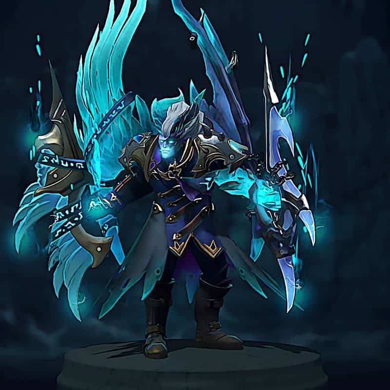 Terrorblade - Forgotten Station Diretide 2022 Collector's Cache Set Dota 2 in-game cosmetics preview Collector's Cache Gift Shop