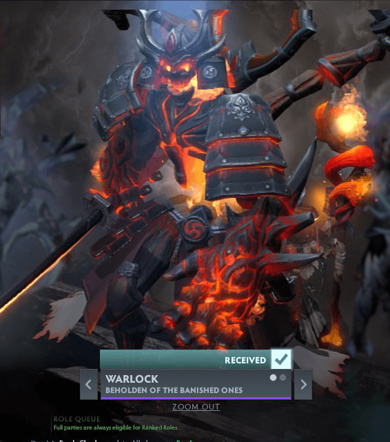 Warlock - Beholden of the Banished Ones Collector's Cache 2020 in-game cosmetics Collector's Cache Gift Shop 