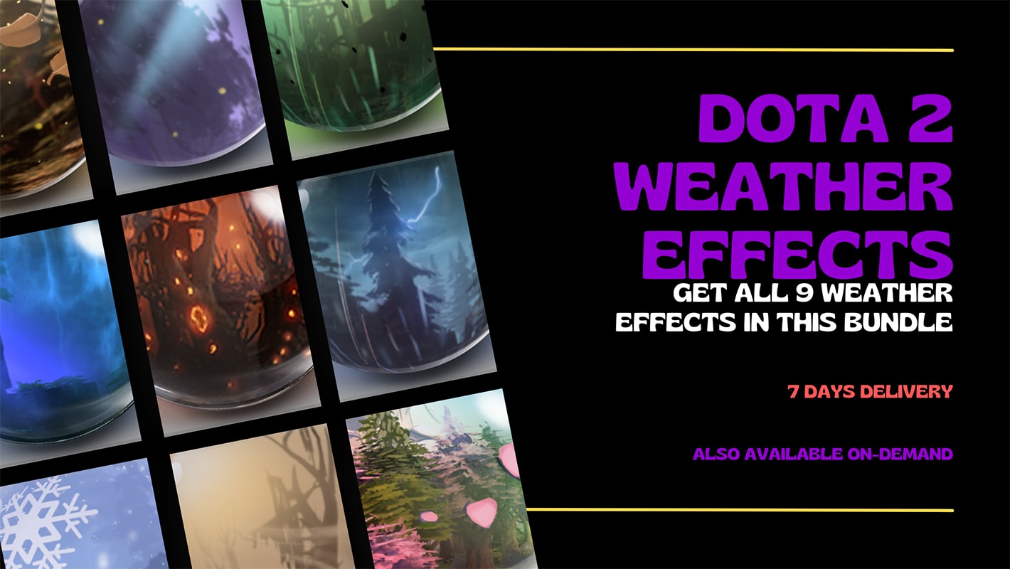Weather Effects Dota 2 Bundle in-game cosmetics Collector's Cache Gift Shop 