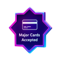 Major Cards Accepted